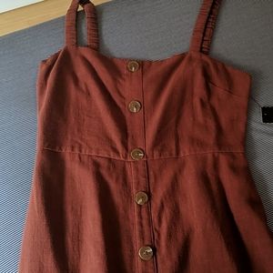 New button maxi dress from Lulu's